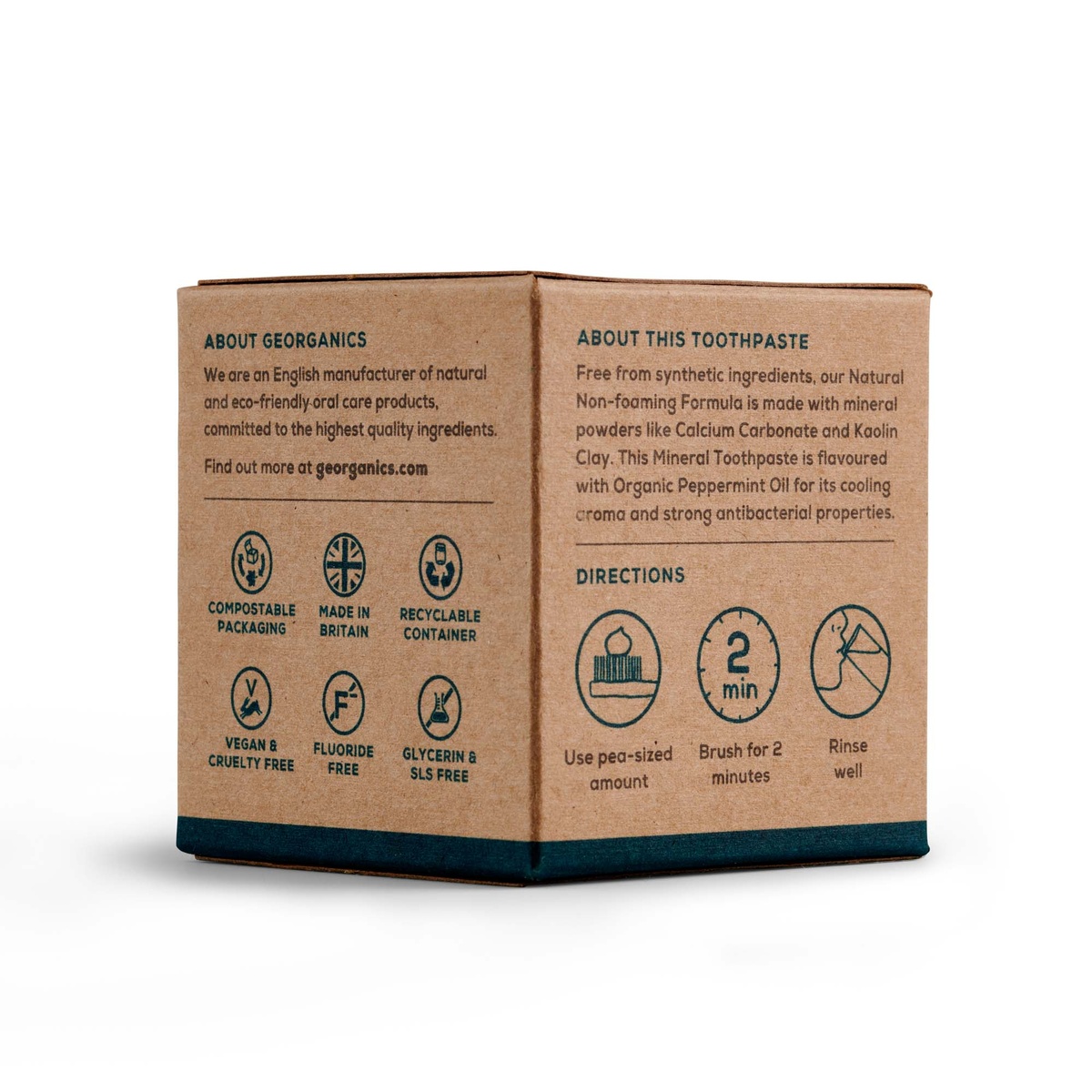 Georganics - Mineral Toothpaste (Fluoride-Free) natural origin - image 4
