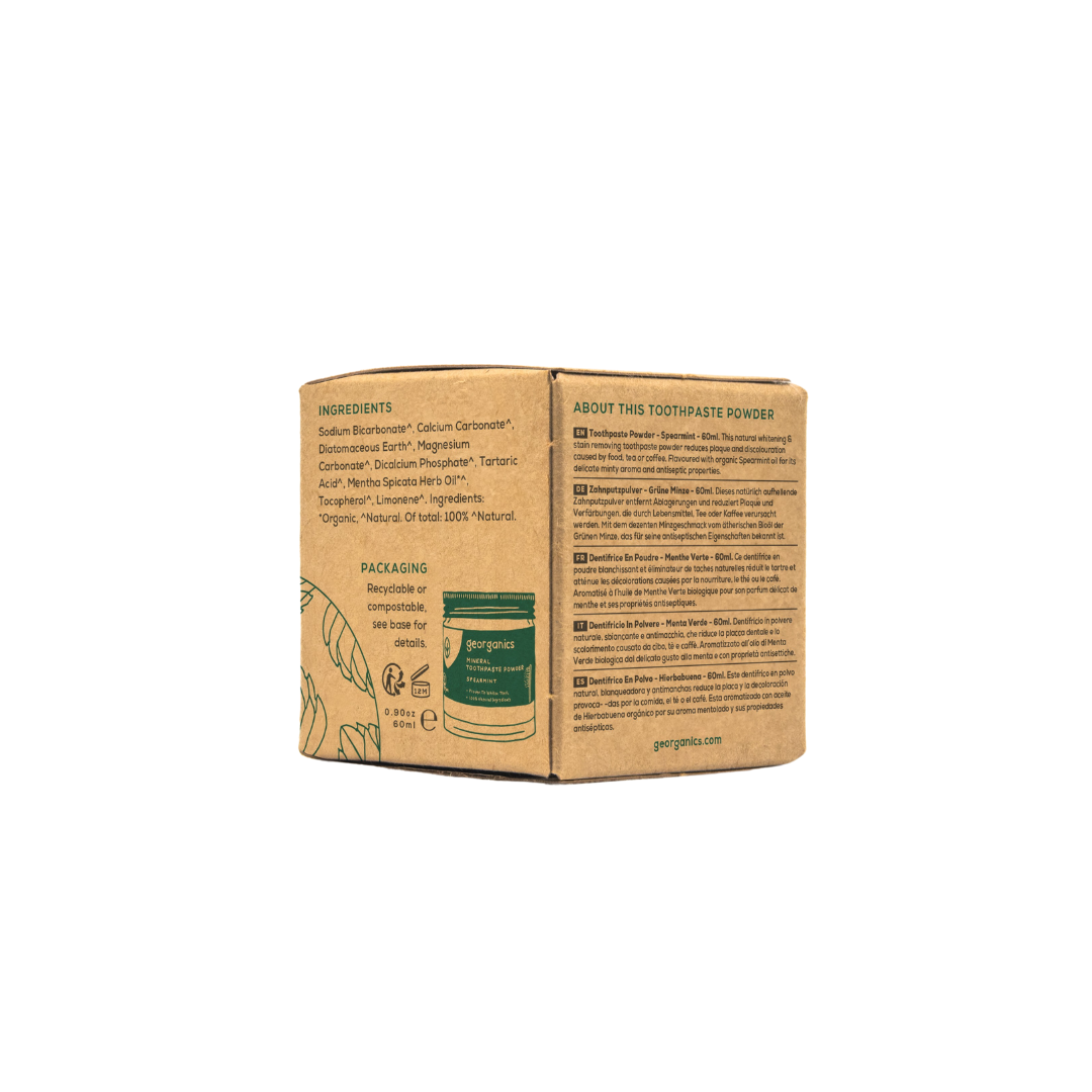 Georganics - Mineral Toothpowder (Fluoride-Free) mineral-rich ingredients - image 4