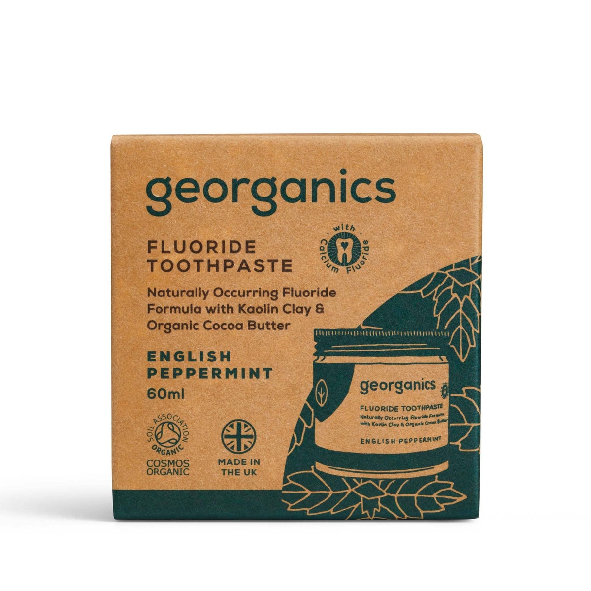 Georganics - Natural Fluoride Toothpaste natural origin - image 2