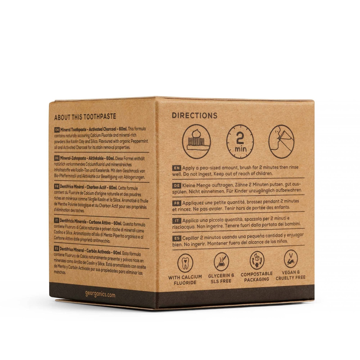 Georganics - Natural Fluoride Toothpaste natural origin - image 8