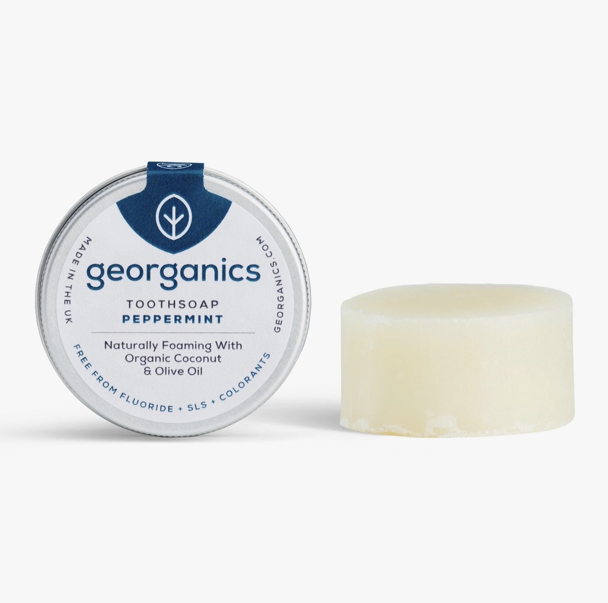 Georganics - Toothsoap organic oils like olive