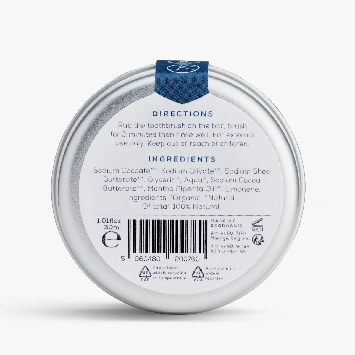Georganics - Toothsoap organic oils like olive - image 3