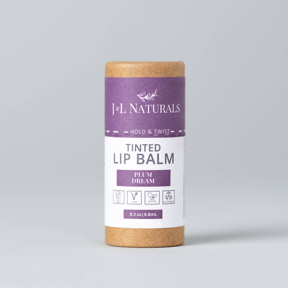 J and L Naturals - Tinted Lip Balm