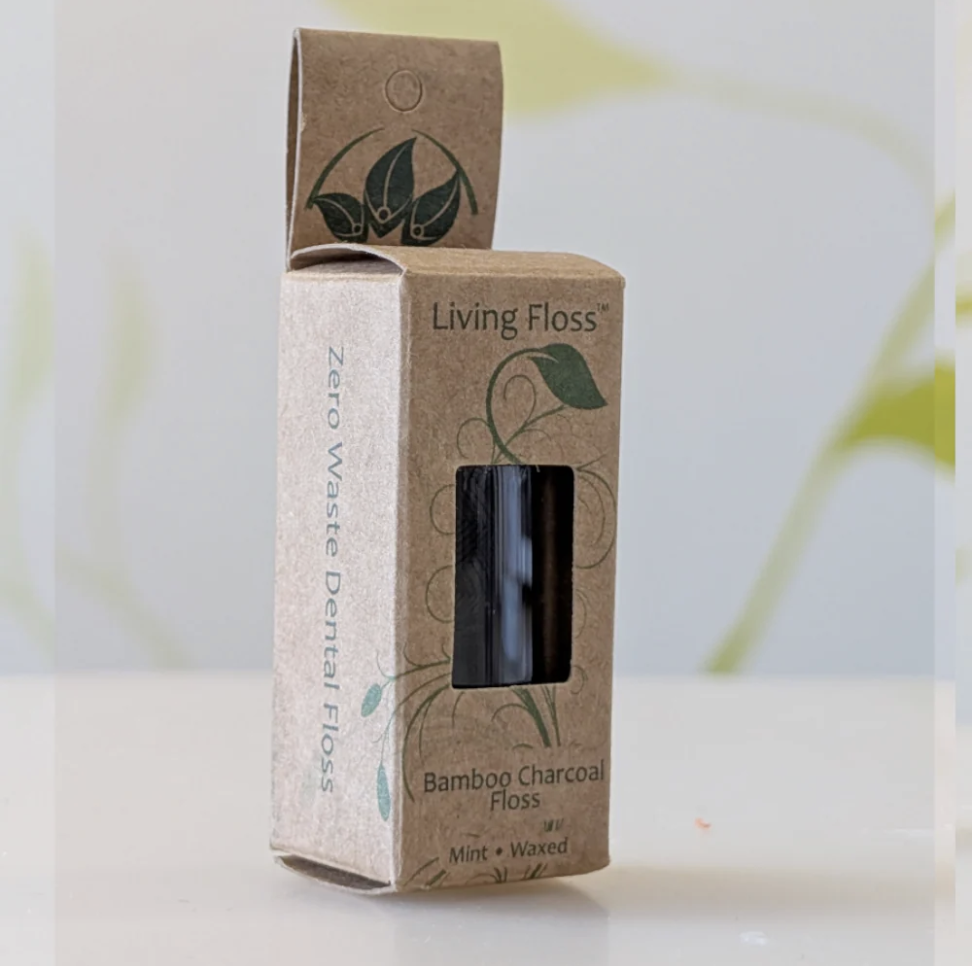 Living Floss™ - Plastic-Free Refillable Bamboo Dental Floss - image 2