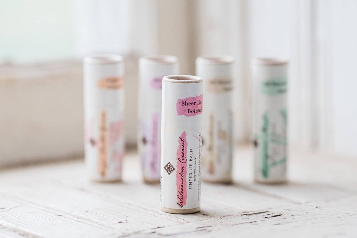 Unearth Malee - Watermelon Coconut Tinted Organic Lip Balm organic lip-conditioning oils