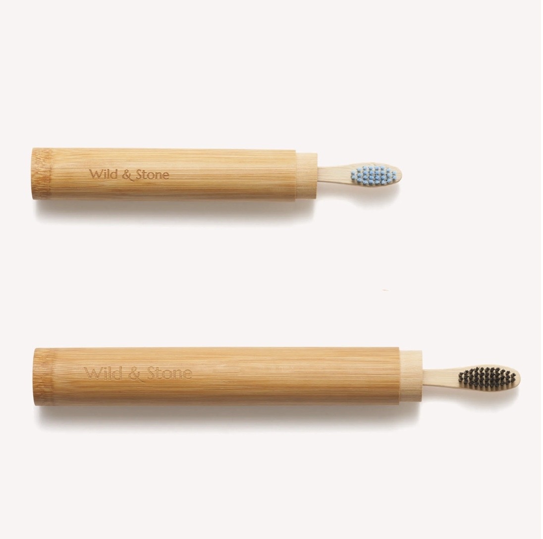 Wild and Stone - Bamboo Toothbrush Case organic product