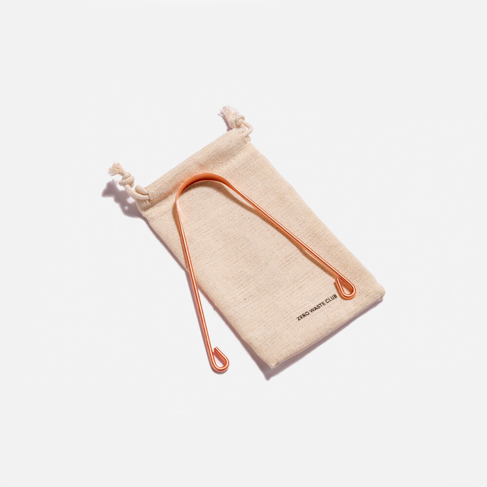 Zero Waste Club – Copper Tongue Scraper | exist green