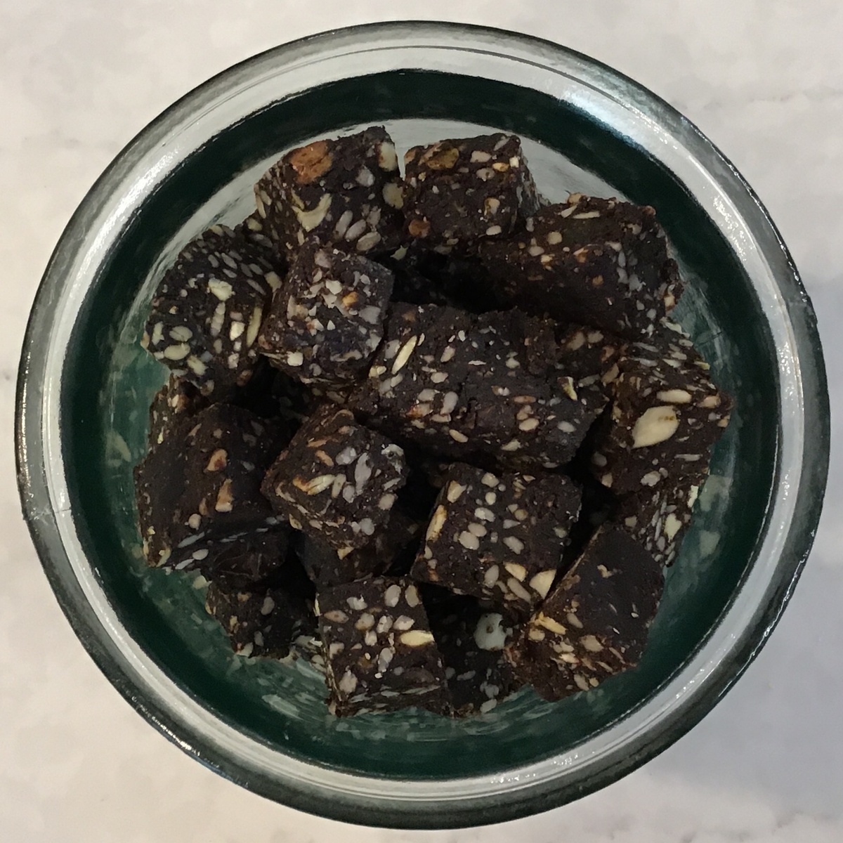 Essential Organics Chunks of Energy, Carob and Super Greens natural flavor