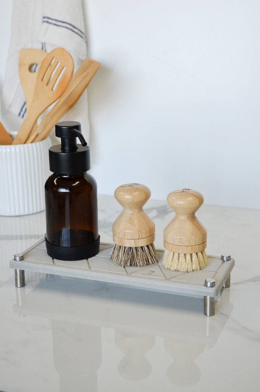 Me Mother Earth - Quick-Dry Diatomite Sink Caddy diatomaceous clay