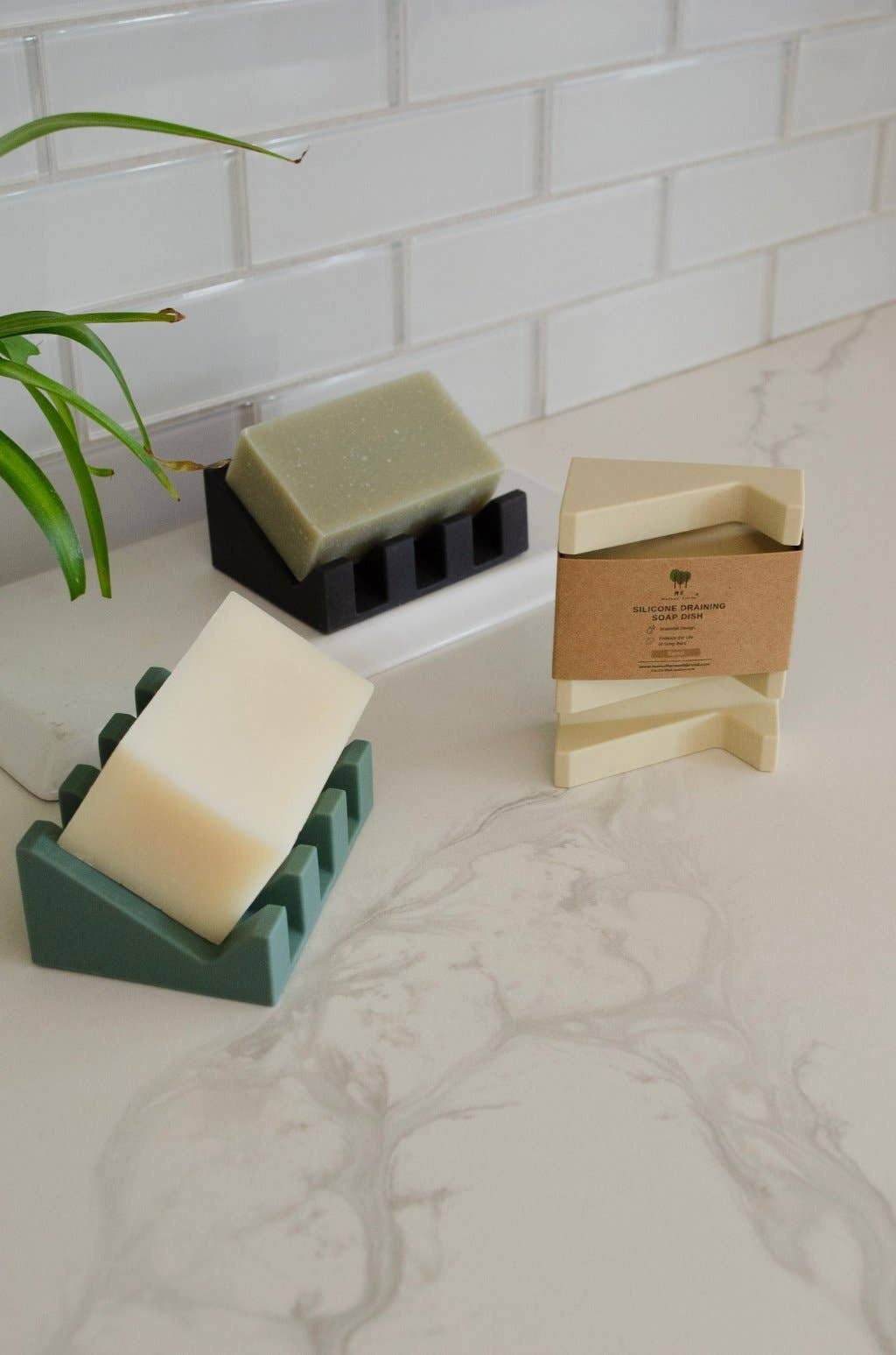 Me Mother Earth - Silicone Draining Soap Dish endlessly reusable