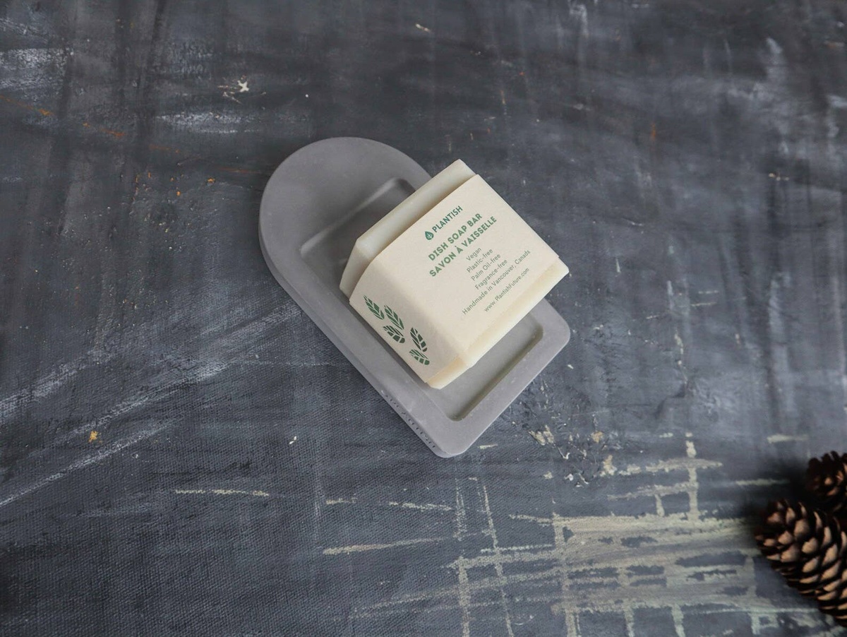 Plantish – Self-drying Soap Dish BSSDSPDHSC Plantish - Self-drying Soap Dish plant-based - image 5