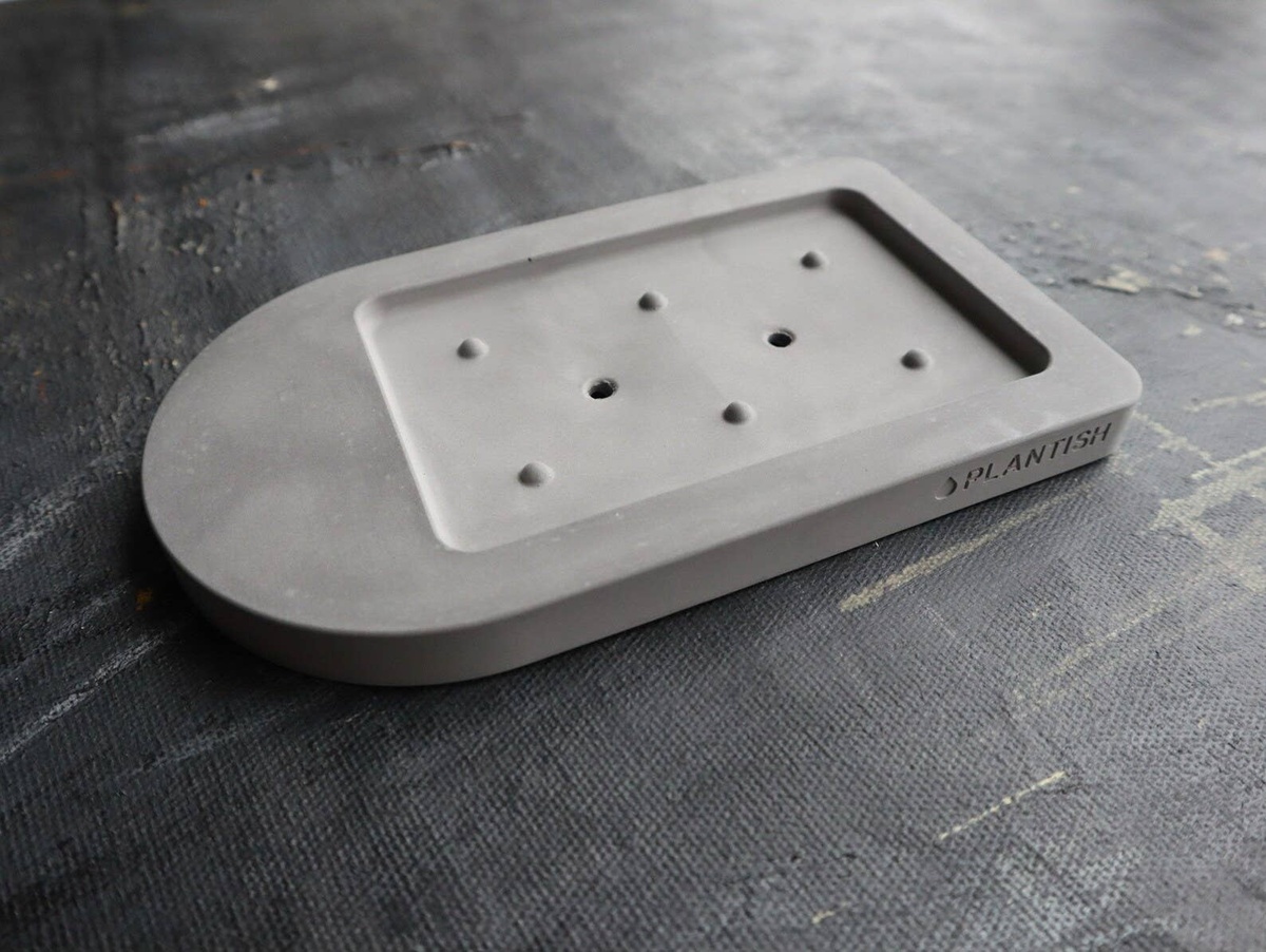 Plantish – Self-drying Soap Dish BSSDSPDHSC Plantish - Self-drying Soap Dish plant-based - image 3