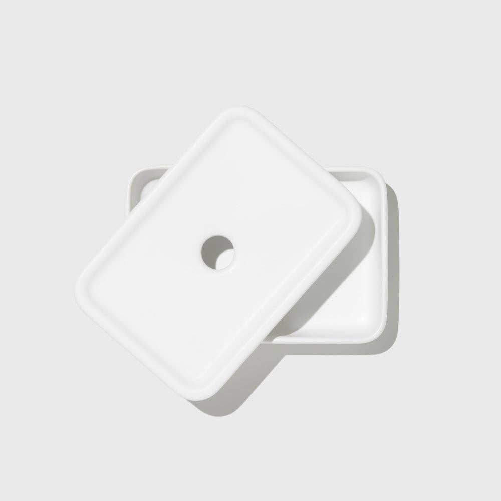 Public Goods – Self-Draining Stoneware Soap Dish 810049447137 Public Goods - Self-Draining Stoneware Soap Dish plastic-free - image 3