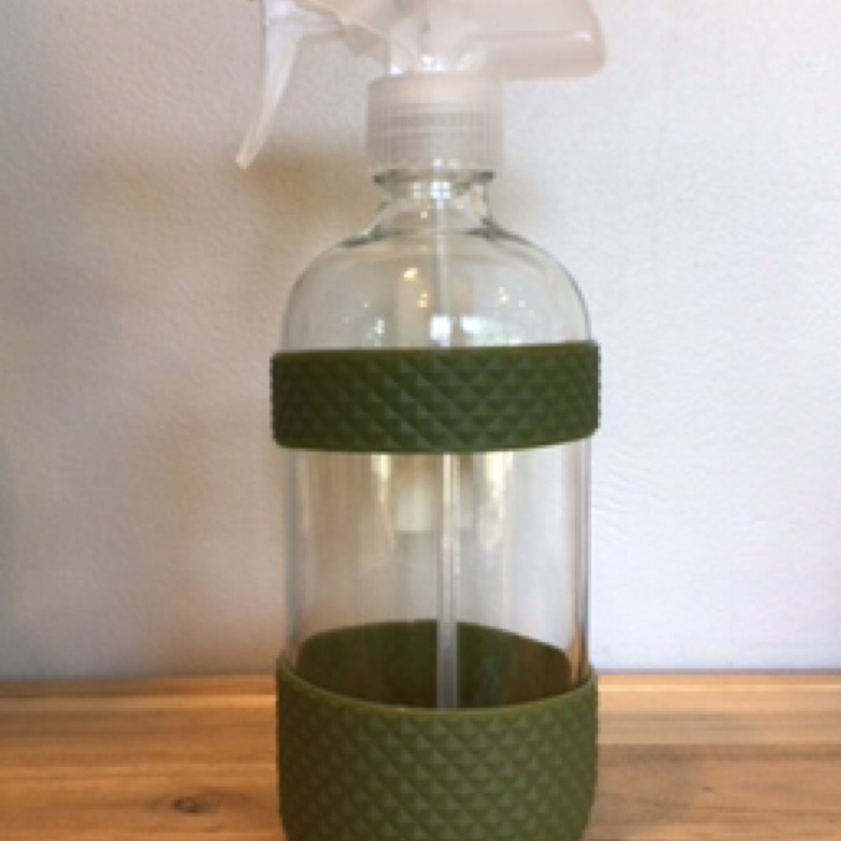 exist green 16oz Glass Spray Bottles with Silicone Sleeve - image 2