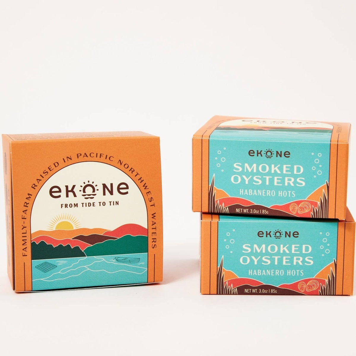 Ekone - Smoked Oysters, Assorted Flavors the same thoughtfully grown - image 8