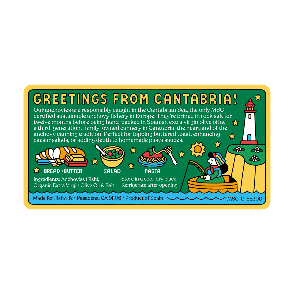 Fishwife - Cantabrian Anchovies in Extra Virgin Olive Oil plant-based - image 2