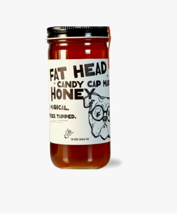 Fat Head Honey Candy cap - Specialty Honey Jars