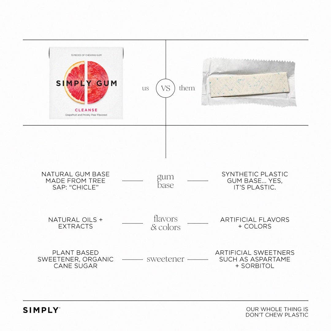 Simply Gum chicle instead of a synthetic gum base - image 12