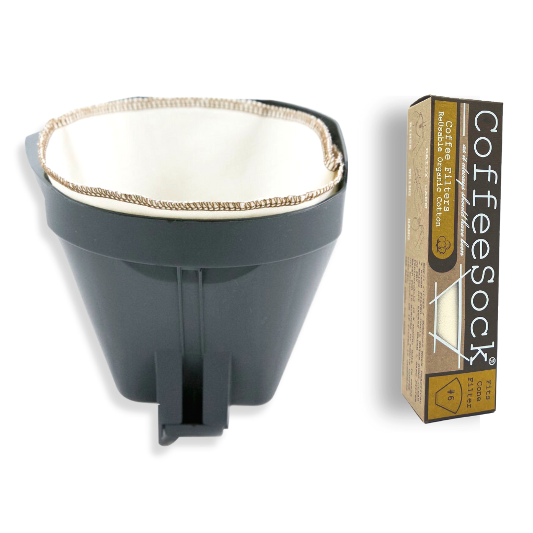Coffeesock - Reusable Organic Coffee Filters - Drip Cone compostable - image 6