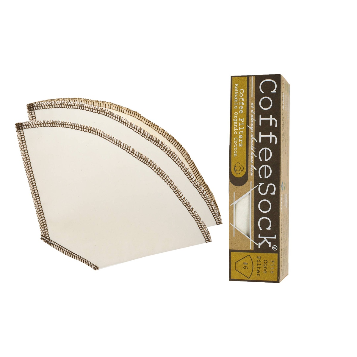 Coffeesock - Reusable Organic Coffee Filters - Drip Cone compostable - image 5