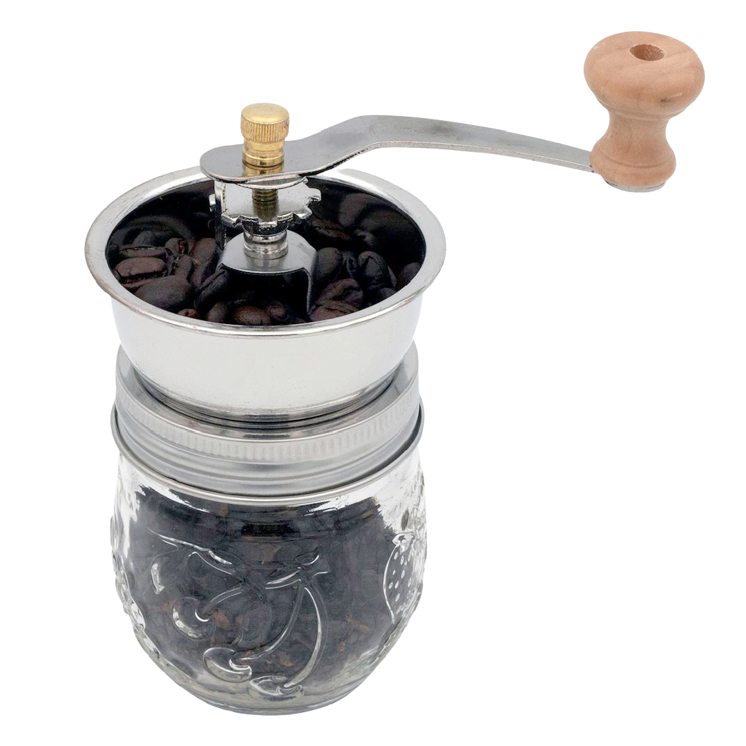 Mason Jar Lifestyle - Coffee + Spice Grinder Lid, Regular Mouth Jars reusable