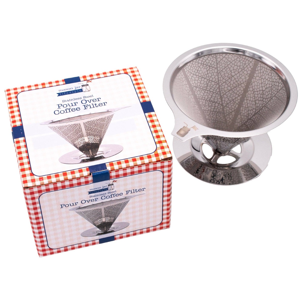 Mason Jar Lifestyle - Stainless Steel Pour Over Drip Coffee Filter for Mason Jars reusable - image 5