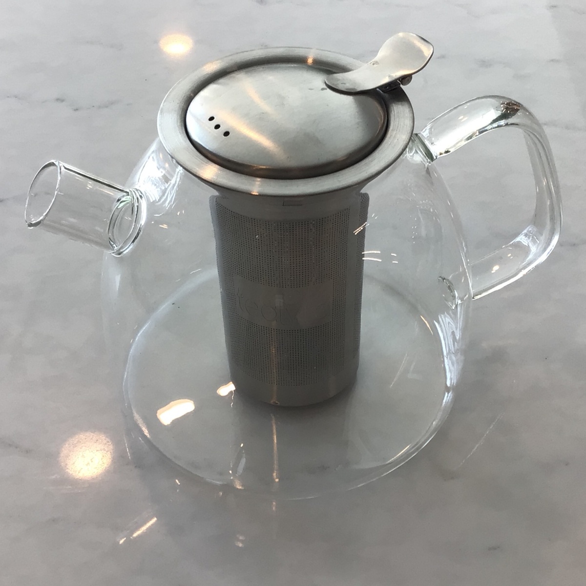 Tealyra - Lyra Glass Tea Pot and infuser