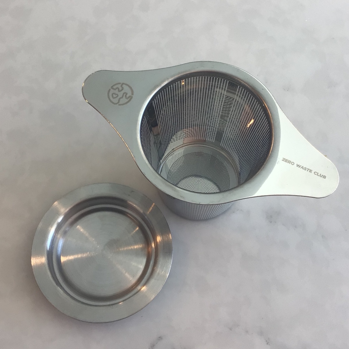 Zero Waste Club – Reusable Tea Strainer 5060743441145 Zero Waste Club - Reusable Tea Strainer food grade stainless steel