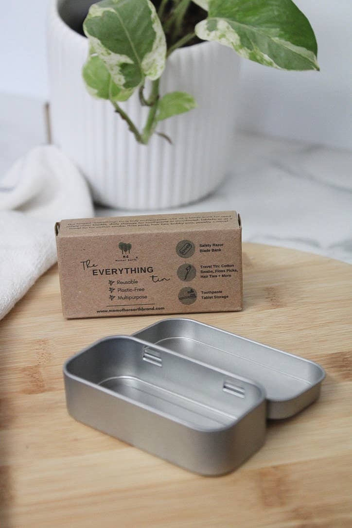 Me Mother Earth – The “Everything” Travel Tin + Blade Bank 850046923302 Me Mother Earth - The "Everything" Travel Tin + Blade Bank reusable - image 5