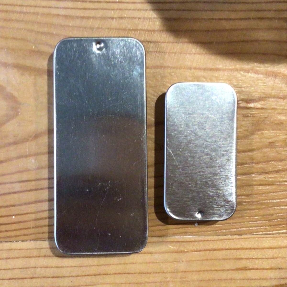 -- Rectangular Tins tin-plated steel