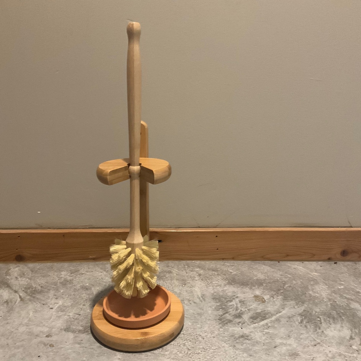 Bamboo Switch - Bamboo Toilet Bowl Brush and Stand plastic-free