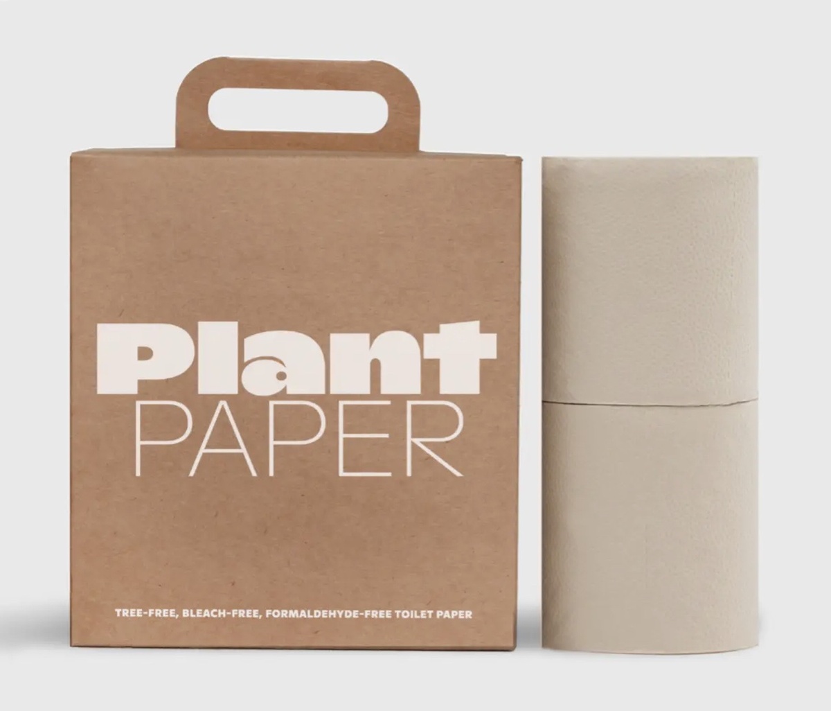 Plant Paper - Toilet Paper, Bamboo, Unbleached toxin-free
