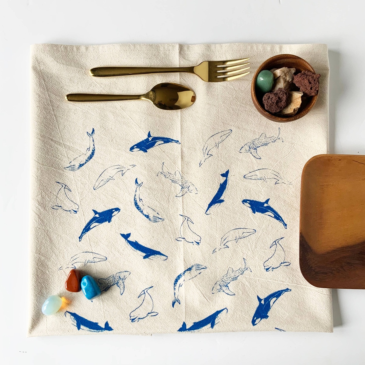 HAVYN – Organic Cotton Tea Towels, Hand Printed Havyn - Organic Cotton Tea Towels, Hand Printed organic towels so position - image 2