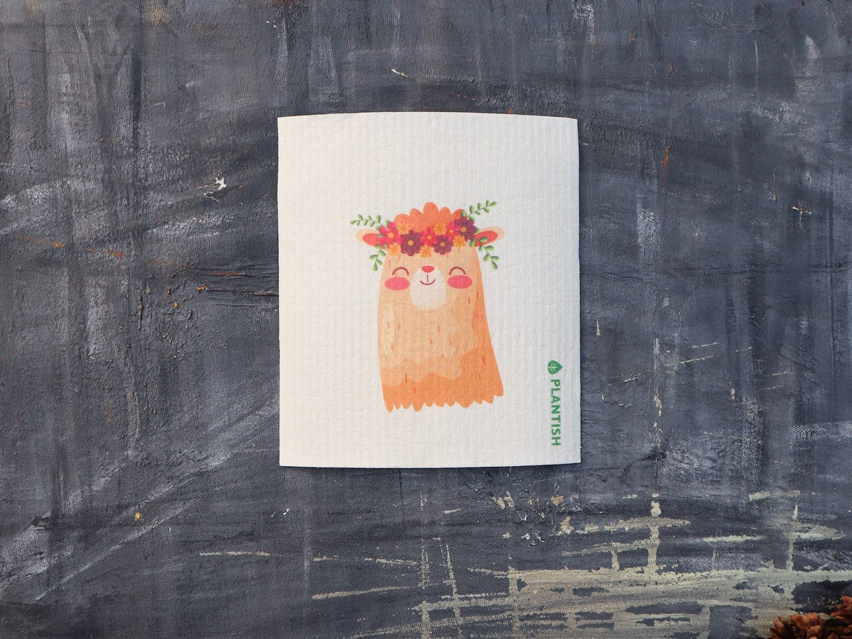 Plantish – Swedish Dish Cloth**** Plantish - Swedish Dish Cloth**** zero-waste - image 2