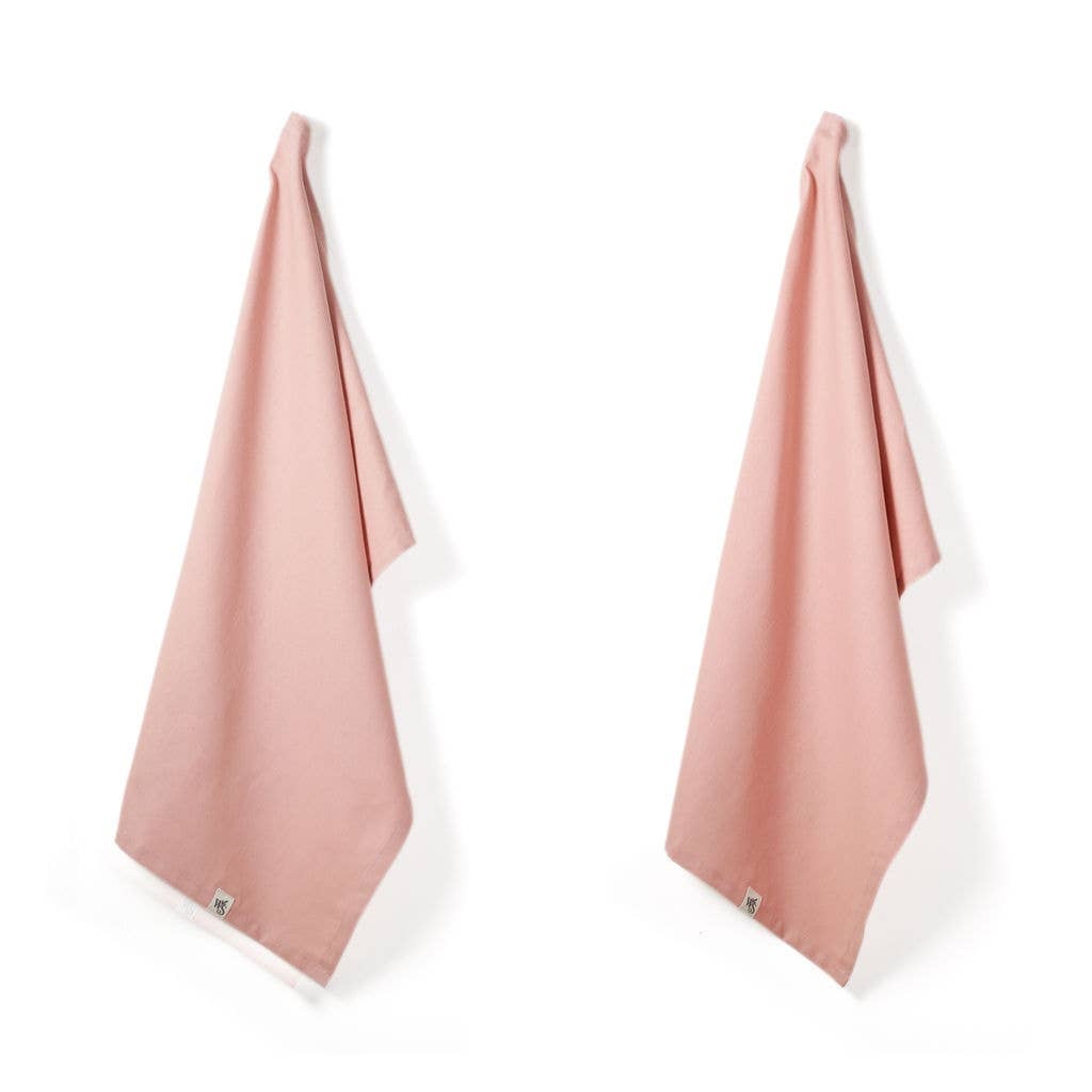 Wild and Stone - Organic Cotton Tea Towels (Set of 2) | Herringbone Weave - image 4