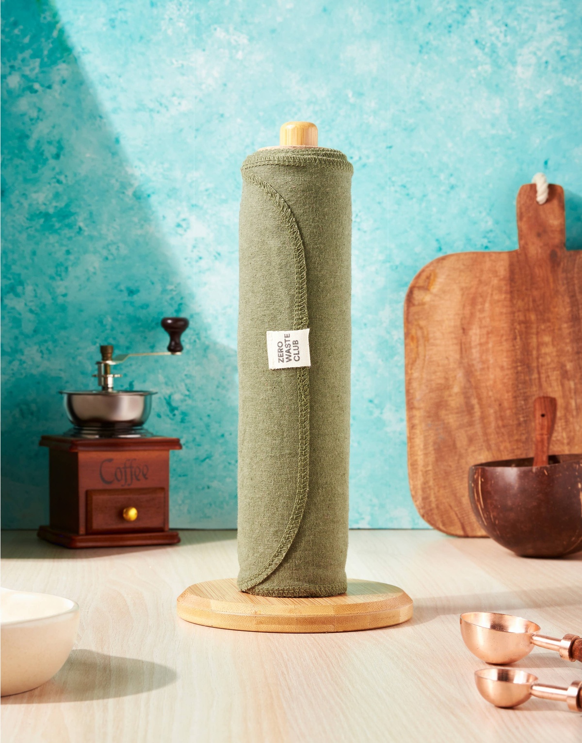 Zero Waste Club - Reusable Kitchen Roll, Organic Cotton biodegradable - image 4