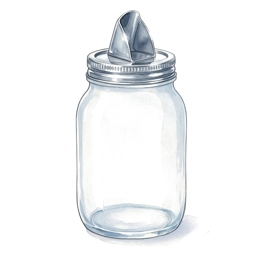 exist green 4 Cup Grain Dispensing Jar (Borrow)