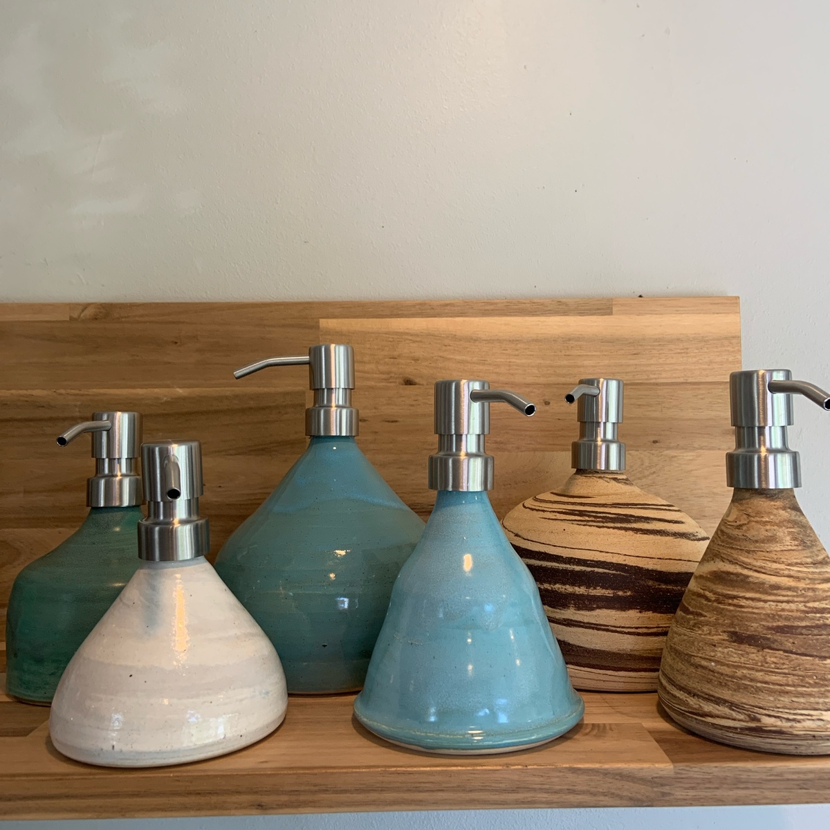 Gay Made Pottery - Ceramic Soap Dispensers