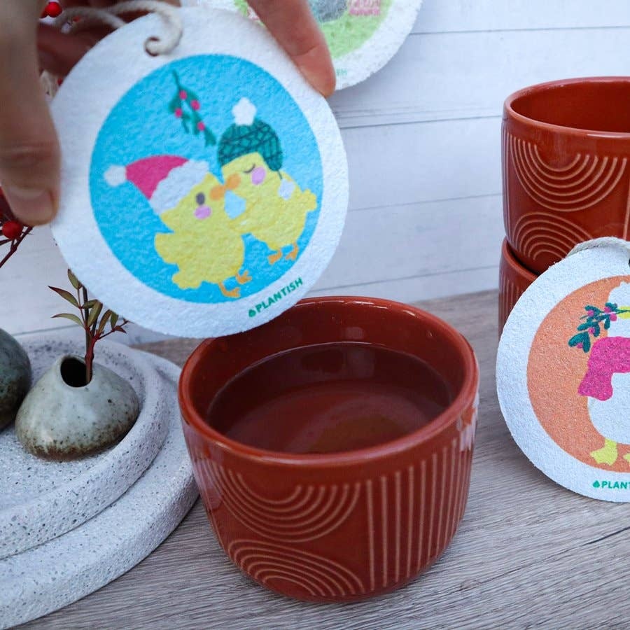 Plantish - Holiday Pop up Sponges (Cuddle Buddies) compostable - image 7
