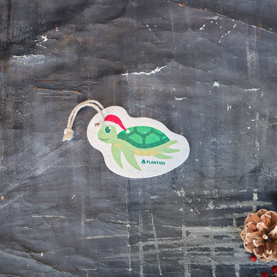 Plantish – Holiday Pop up Sponges (Festive Critters) Plantish - Holiday Pop up Sponges (Festive Critters) compostable - image 6
