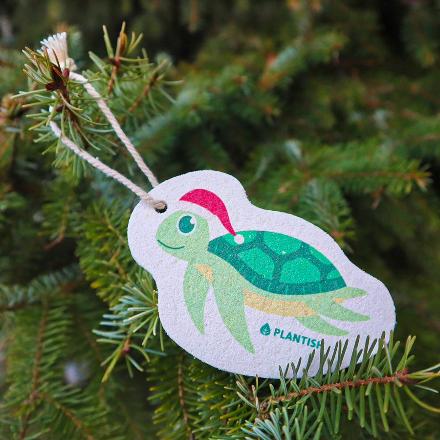 Plantish – Holiday Pop up Sponges (Festive Critters) Plantish - Holiday Pop up Sponges (Festive Critters) compostable - image 5