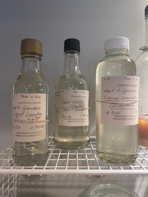 Root + Splendor laundry concentrate refills