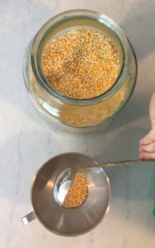 Made-to-order refills by weight